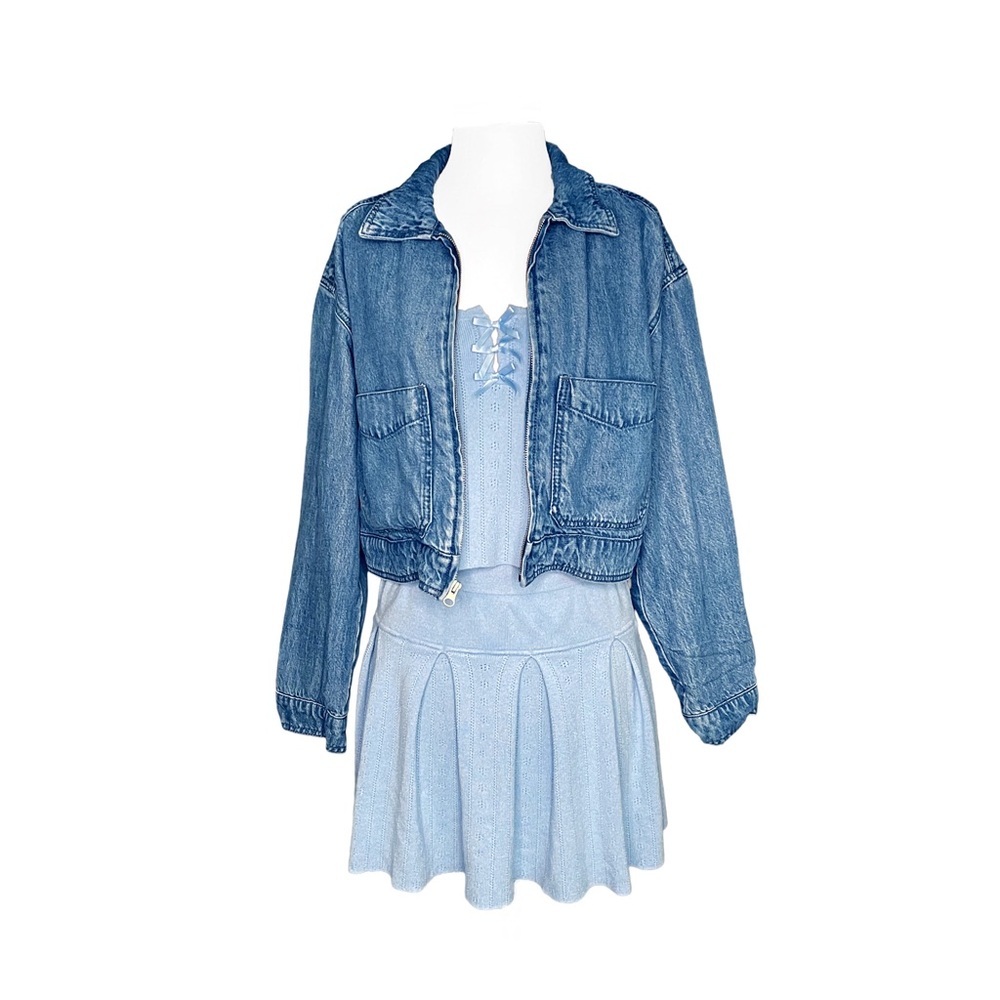 Hippie Rose Light Blue Skirt Set - Picture 6 of 6
